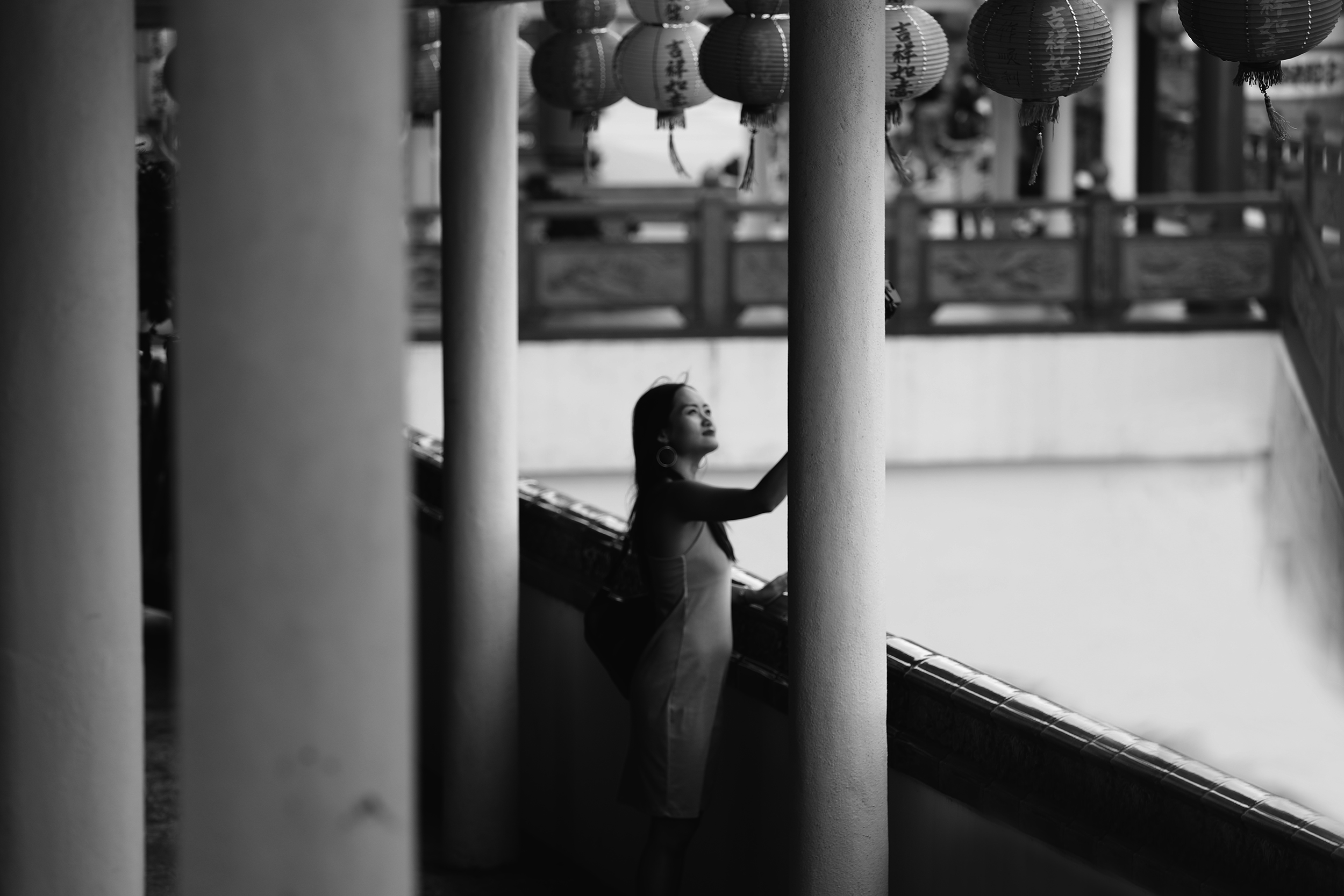 Framed by Pillars