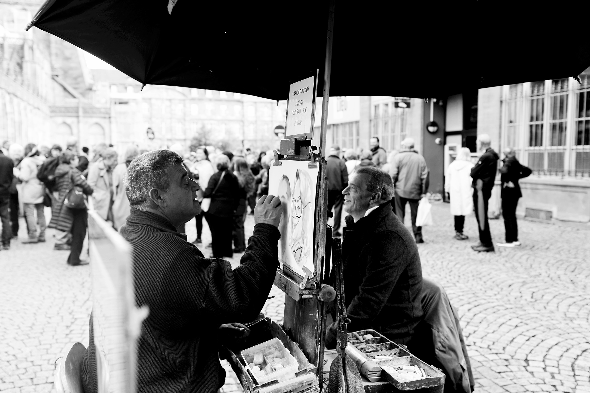 A Pause for a Portrait